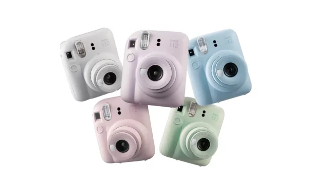 Fujifilm lança Instax Mini 12 com app que digitaliza fotos