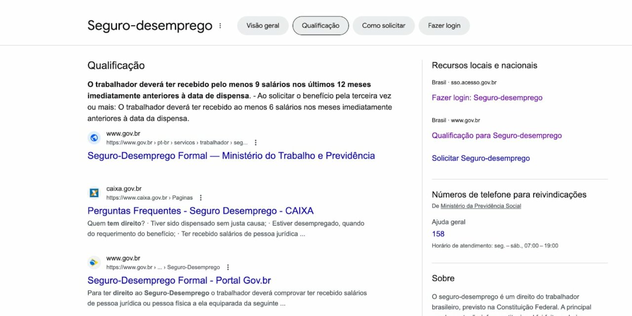 Google melhora acesso a informações de Desenrola Brasil, BPC e CadÚnico em sua busca