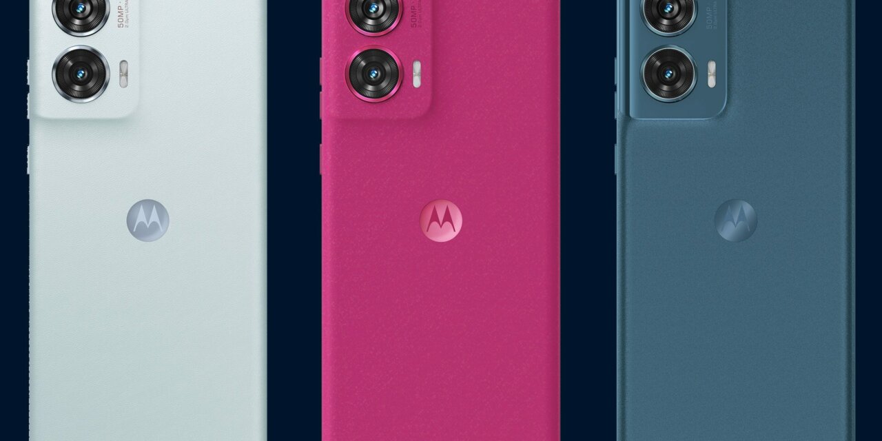 Motorola lança três versões de smartphones da motorola edge 50