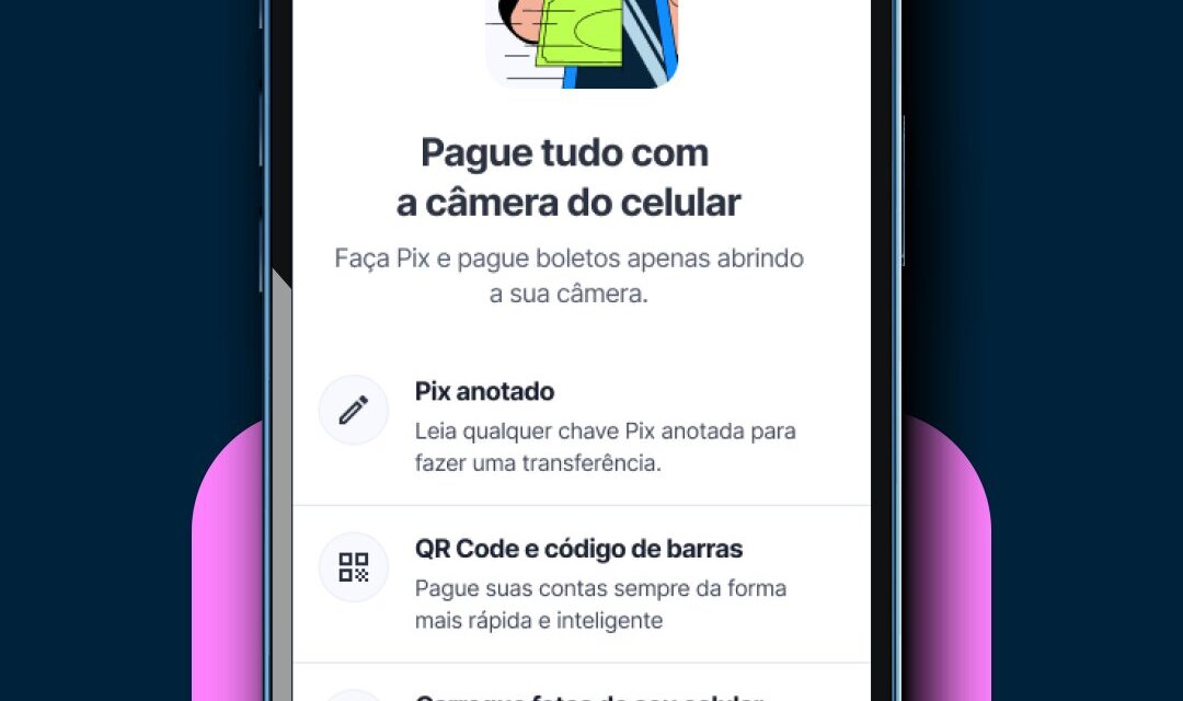 Neon atualiza app com reconhecimento de chave Pix com a câmera do celular