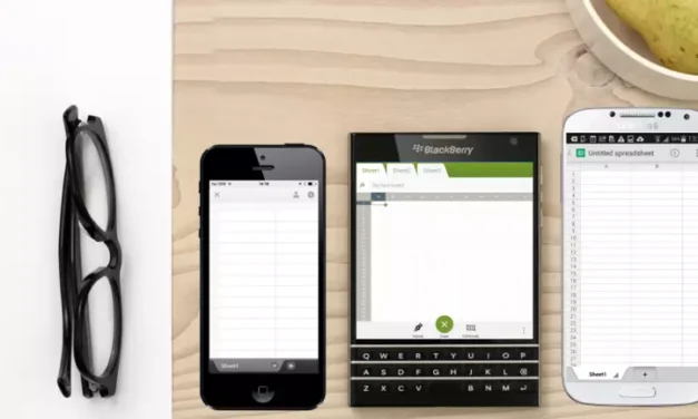 A tela quadrada do celular BlackBerry Passport