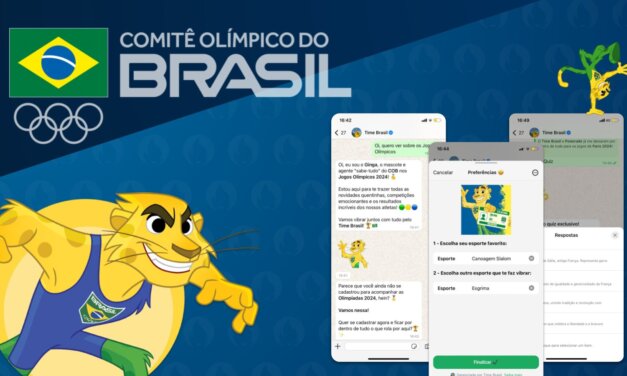 COB lança chatbot no WhatsApp para Jogos Olímpicos
