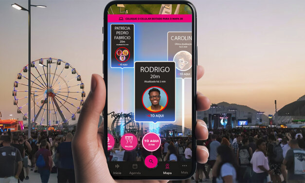 App do Rock in Rio ganha função de localização com realidade aumentada