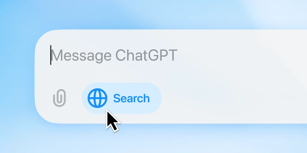 ChatGPT ganha mecanismo de busca, o ChatGPT Search