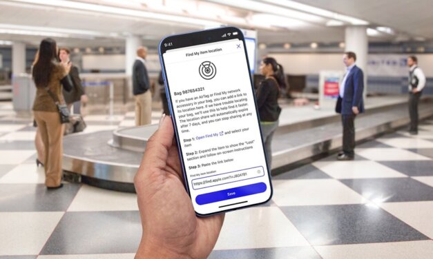 United Airlines adota integração com Apple AirTag