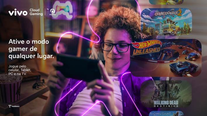 Vivo lança serviço de nuvem para jogos Vivo Cloud Gaming by Blacknut