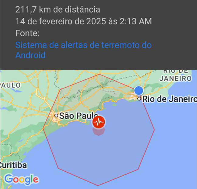 Google desativa sistema de alertas de terremoto após envio equivocado de mensagem