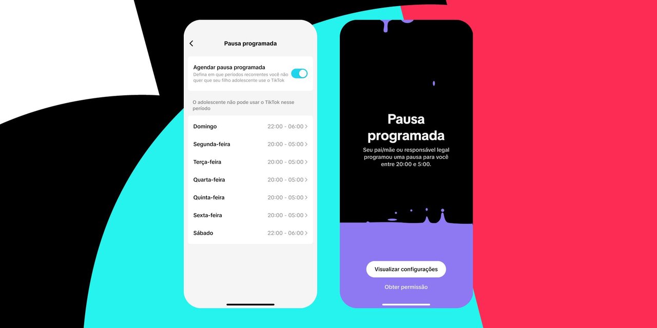 TikTok lança recursos de controle parental e proteção a adolescentes